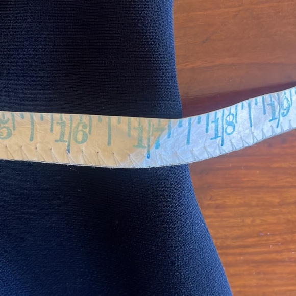 Theia Sleeveless Floral Watercolor Printed Jacquard Sheath Dress - Picture 12 of 14